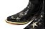 Bota Feminina Goyazes Couro Mustang Preto Estrelado - Imagem 4