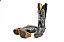 Bota Feminina Goyazes Exótica - Cobra Pyton Estrelado - Couro Mustang Preto - Couro BF - Imagem 7