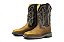 Bota Masculina Goyazes Couro Head Cafe - Couro Atlanta Cafe - Work - Imagem 1