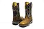 Bota Masculina Goyazes Couro Head Cafe - Couro Atlanta Cafe - Work - Imagem 6