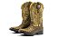 Bota Masculina Goyazes Exótica - Jacare Tabaco - Dallas Creme - Jump - Imagem 1