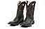 Bota Masculina Austin / Preto Vermelho - Solado Flex - Imagem 5