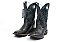 Bota Masculina Austin / Preto Verde Agua - Solado Flex - Imagem 5