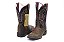 Bota Feminina Durango / Med Dog Preto/Pink - Solado Flex - Imagem 9