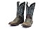 Bota Feminina Durango /Med Dog Preto/Turquesa - Solado Flex - Imagem 5