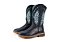 Bota Masculina Mr West - Cabeça Preta - Cano Médio Fossil Preto - Work - Imagem 1