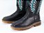 Bota Masculina Mr West - Cabeça Preta - Cano Médio Fossil Preto - Work - Imagem 3