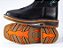 Bota Masculina Mr West - Cabeça Preta - Cano Médio Fossil Preto - Work - Imagem 6