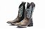 Bota Feminina Mr West Fóssil Café - Cano Fóssil Café - Flex - Imagem 1