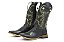 Bota Masculina Mr West Fossil Preto - Fossil Verde - Couro - Imagem 1