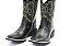 Bota Masculina Mr West Economy Verde Neon - Floather Preto - Flex - Imagem 3