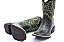 Bota Masculina Mr West Economy Verde Neon - Floather Preto - Flex - Imagem 5