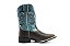 Bota Masculina Mr West Fóssil Café - Cano Malb Turquesa -Flex - Imagem 8