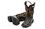Bota Infantil Austin Ranch - KA093 Preto/ Vermelho - 12KA093F2P - Flex - Imagem 6