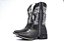 Bota Feminina Mr West Flor Bordado Branco - Flex - Imagem 2