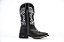 Bota Feminina Mr West Flor Bordado Branco - Flex - Imagem 6