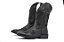 Bota Feminina Mr West Cabeca Preta Flor Preta - Flex - Imagem 2