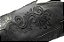 Bota Feminina Mr West Cabeca Preta Flor Preta - Flex - Imagem 5