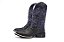 Bota Feminina Mr West Preta com Roxo - Flex - Imagem 2