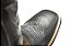 Bota Masculina Mr West Cabeca Preta Cano Marrom - Flex - Imagem 8