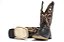 Bota Masculina Mr West Cabeça Preta Cano Mostarda - Couro - Imagem 3