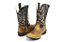 Bota Masculina Mr West Fossil Mostarda Cano Preto Bord. 0121 - Colt - Imagem 3