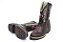 Bota Mr West Infantil B-36 Flor de Liz - 1474 Fossil Tabaco Cano Fossil Tabaco Solado Led Trovao - Flex - Imagem 4