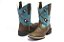 Bota Mr West Fossil Tabaco Flecha Turquesa - Flex - Imagem 2