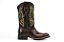 Bota Masculina Cavazzani Bordo Cano Preto - Flex - Imagem 4