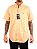 Camisa Masculina King Farm - Manga Curta Xadrez Laranja - Imagem 1