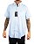 Camisa Masculina King Farm - Manga Curta Xadrez Azul Água Bebê - Imagem 1