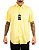Camisa Masculina King Farm - Manga Curta Xadrez Amarelo - Imagem 1