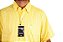 Camisa Masculina King Farm - Manga Curta Xadrez Amarelo - Imagem 3