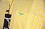 Camisa Masculina King Farm - Manga Curta Xadrez Amarelo - Imagem 5