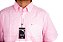 Camisa Masculina King Farm - Manga Curta Xadrez Rosa Claro - Imagem 3