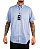 Camisa Masculina King Farm - Manga Curta Xadrez Azul - Imagem 1