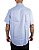 Camisa Masculina King Farm - Manga Curta Xadrez Azul - Imagem 2