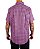Camisa Masculina  King Farm - Manga Curta Xadrez Pink/Preto - Imagem 2