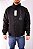 Jaqueta Cinch Nylon Masculina - Preta Bordado Cinza - Imagem 1