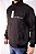 Jaqueta Cinch Nylon Masculina - Preta Bordado Marrom/Dourado - Imagem 3