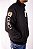 Jaqueta Cinch Nylon Masculina - Preta Bordado Marrom/Dourado - Imagem 4