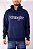 Moletom Masculino Wrangler com Capuz - Azul/Branco - Imagem 1