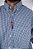 Camisa Masculina Classic Manga Longa - Xadrez Azul/Verde - Imagem 2
