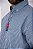 Camisa Masculina Classic Manga Longa - Xadrez Azul/Verde - Imagem 4