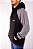 Moletom Masculino Wrangler com Capuz - Preto Manga Cinza - Imagem 3