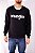 Moletom Masculino Wrangler sem capuz - Preto - Imagem 2