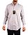Camisa Masculina All Hunter - Manga Longa Kaqui/Branco - Imagem 1