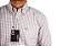 Camisa Masculina All Hunter - Manga Longa Cinza/Branco - Imagem 3