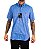Camisa Masculina All Hunter - Manga Curta Azul/Vermelho - Imagem 1