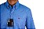 Camisa Masculina All Hunter - Manga Curta Azul/Vermelho - Imagem 3